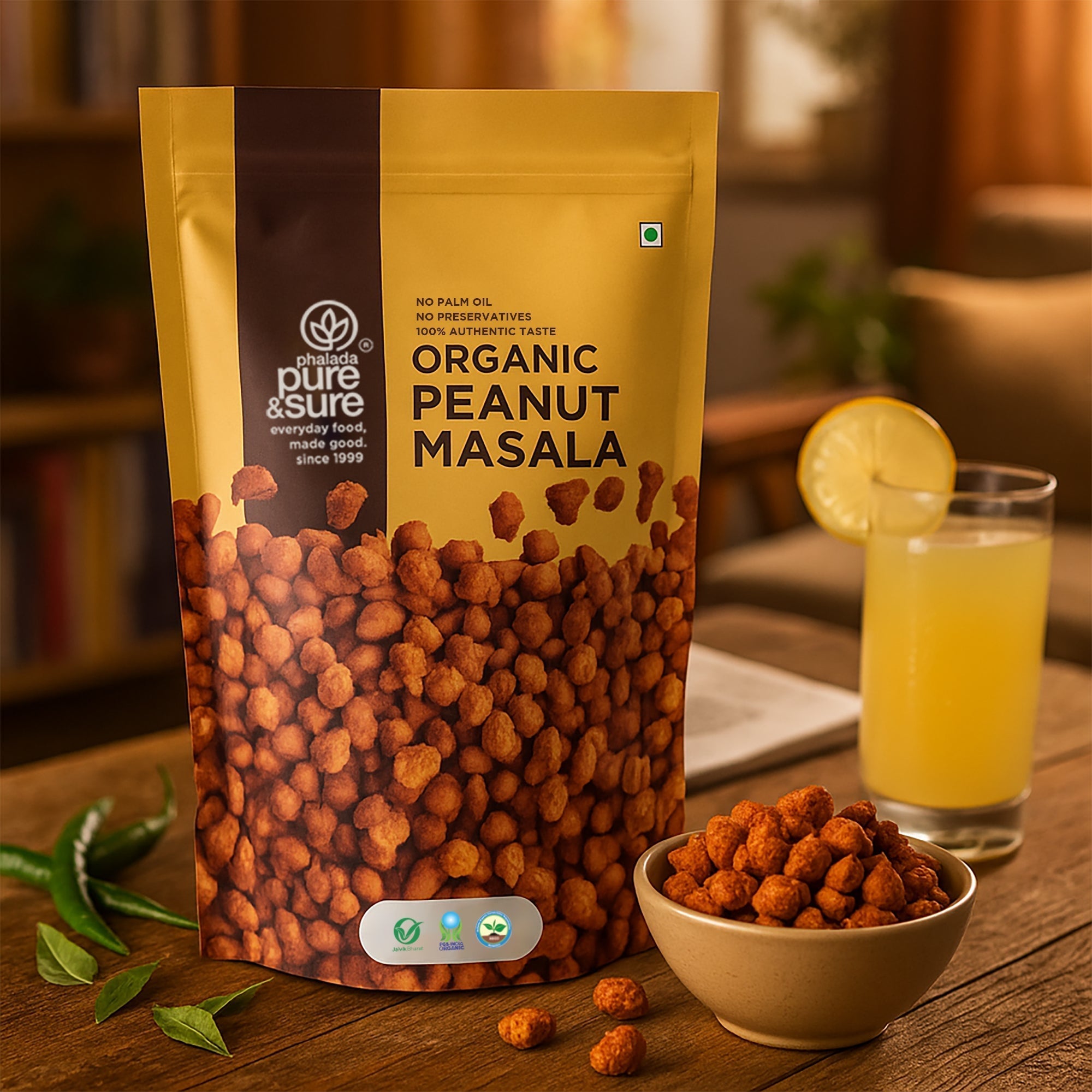 Pure & Sure Organic Peanut Masala Pure & Sure