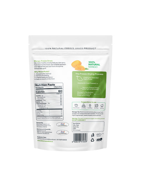 Moon Freeze Dried Mango Cubes Moon