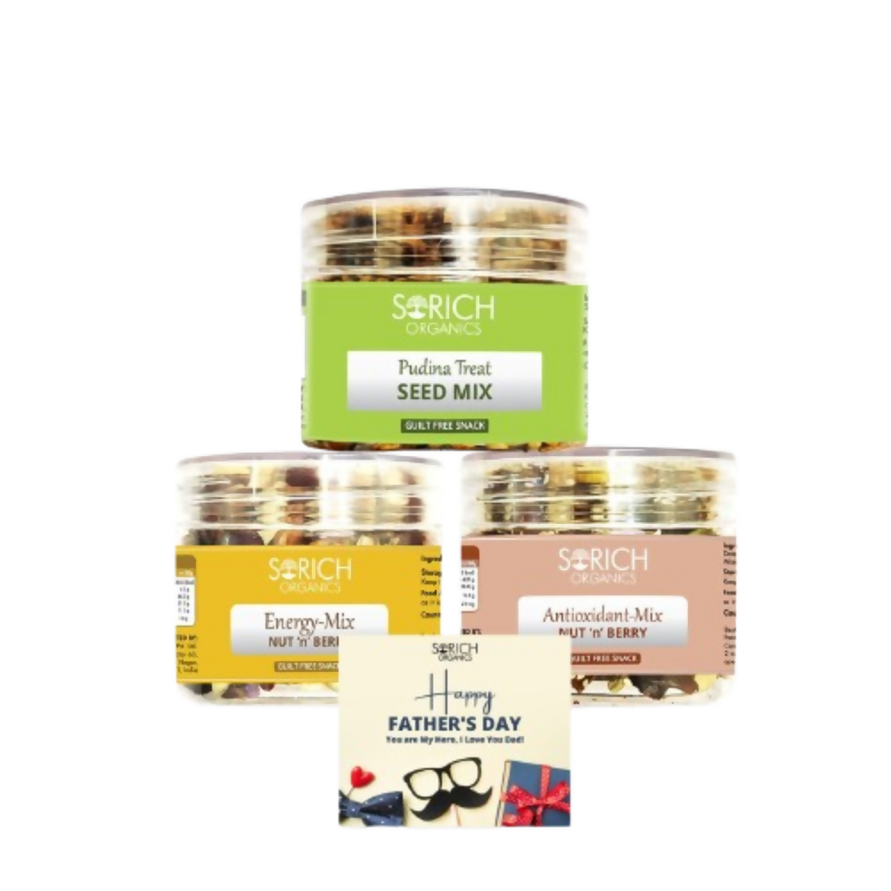 Sorich Organics Energy Mix, Antioxidant Mix & Pudina Seeds Mix - Safuron