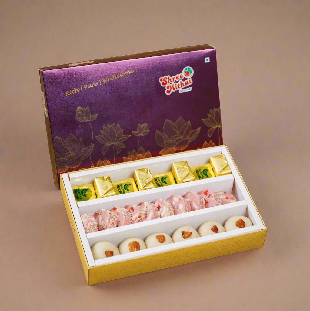 Shree Mithai Pluto Assorted Sweets - Safuron