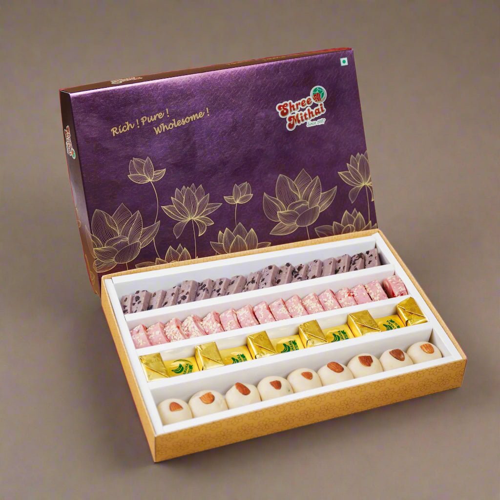 Shree Mithai Pluto Assorted Sweets - Safuron