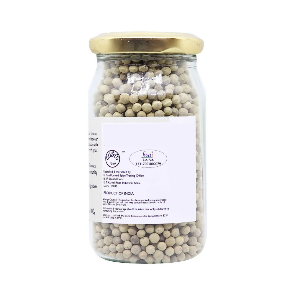 Tassyam Organics White Peppercorns Tassyam Organics