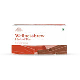 Shivamastu Ayurveda Wellnessbrew Herbal Tea - 20 Pyramid Teabags - Safuron