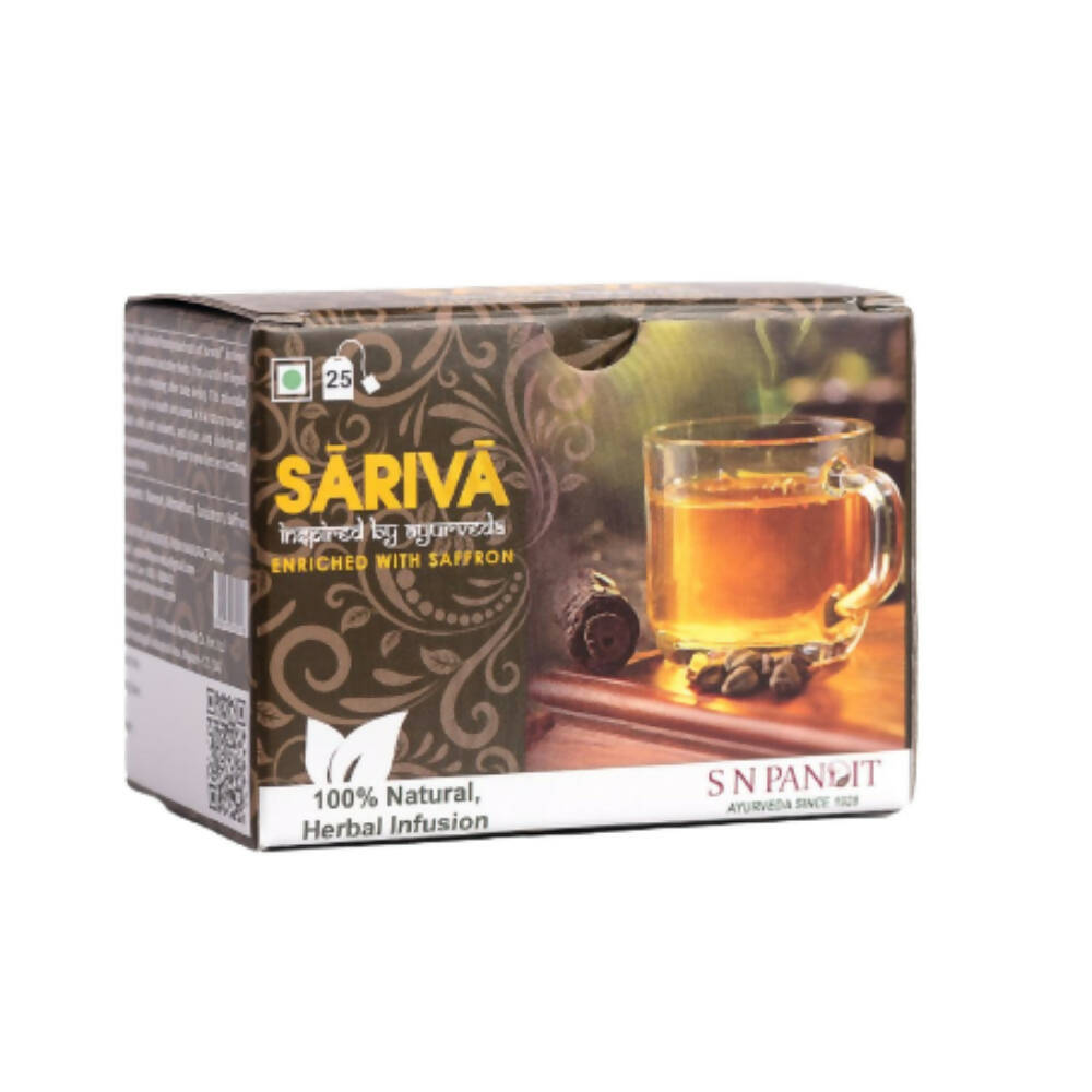 S N Pandit Ayurveda Sariva – Enriched with Saffron - Safuron