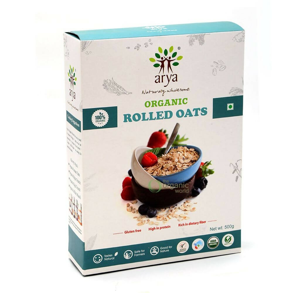 Arya Farm Organic Rolled Oats - Safuron