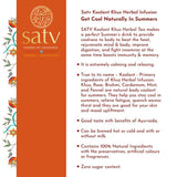 Satv Koolant Khus Herbal Infusion Tea Bags Satv Source of Goodness