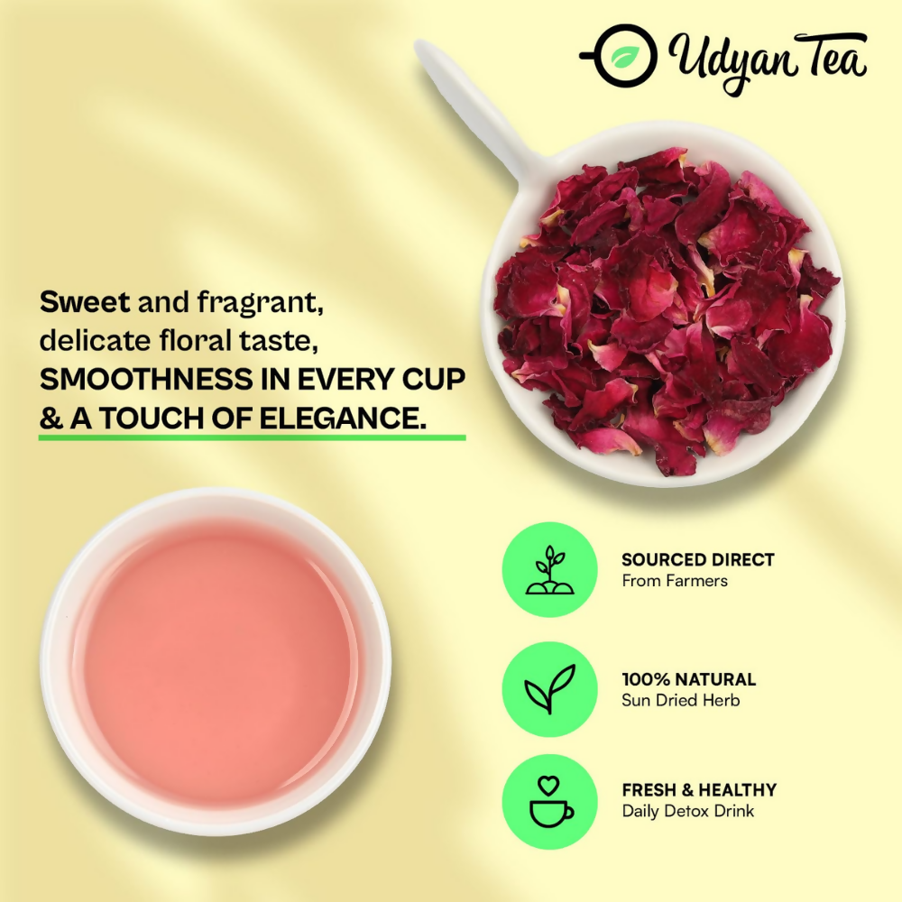Udyan Tea Rose Pure Herbal Tea Udyan Tea