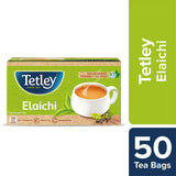 Tetley Elaichi Flavoured Chai - Black Tea, Every Sip Will Awaken Your Senses Tetley