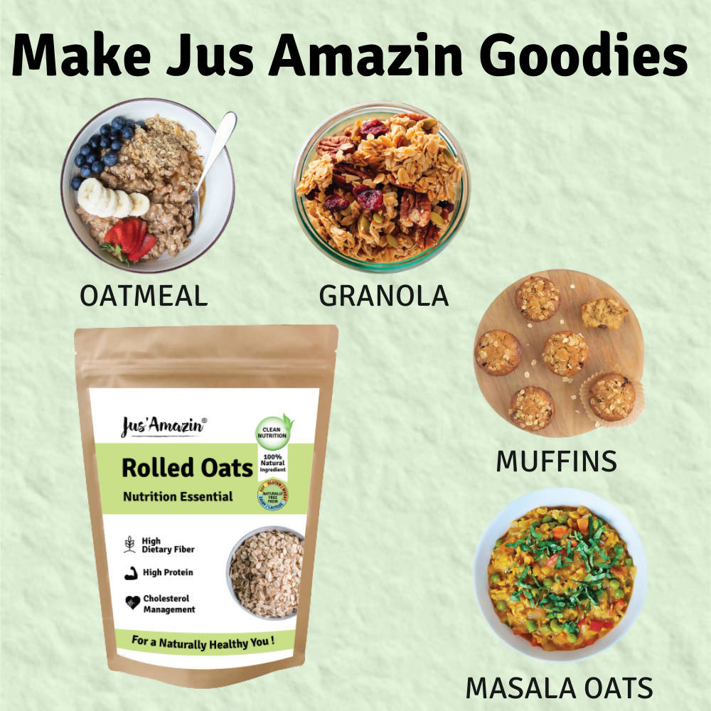 Jus Amazin Rolled Oats Jus Amazin
