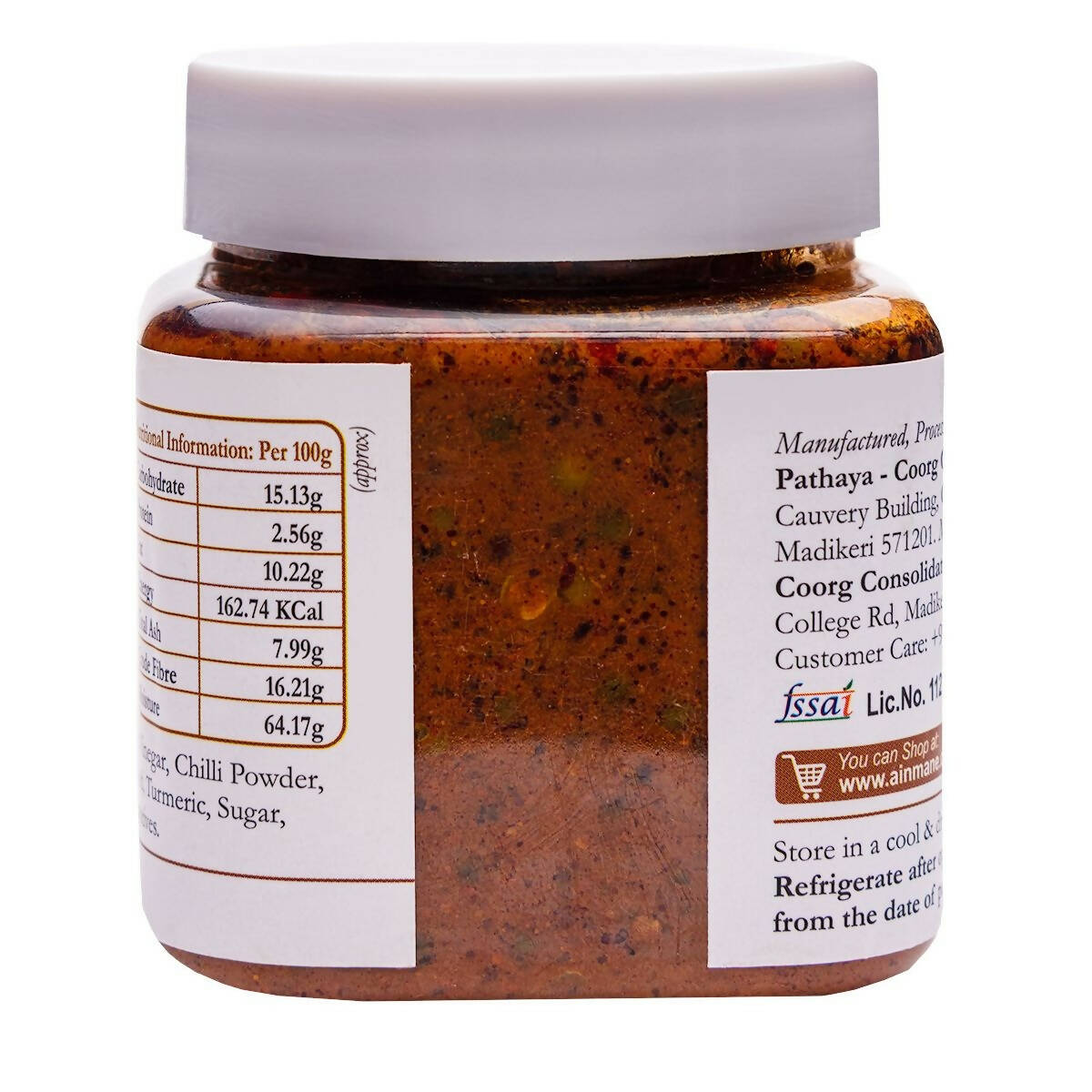 Ainmane Amla Jalapenos & Green Pepper Pickle Ainmane