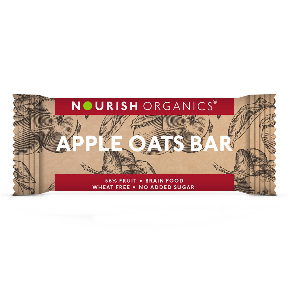 Nourish Organics Apple Oats Bar Nourish Organics