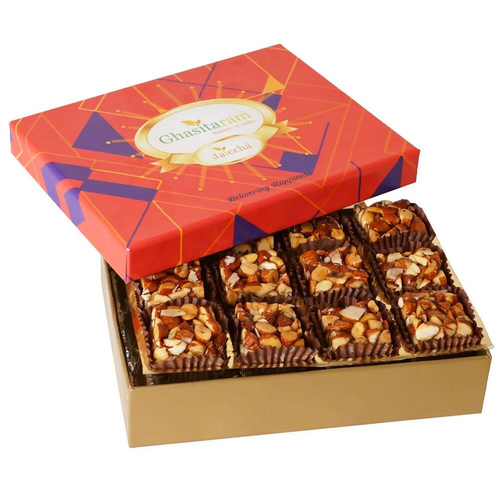 Ghasitaram Sugarfree Almond Delight in Premium Box Ghasitaram