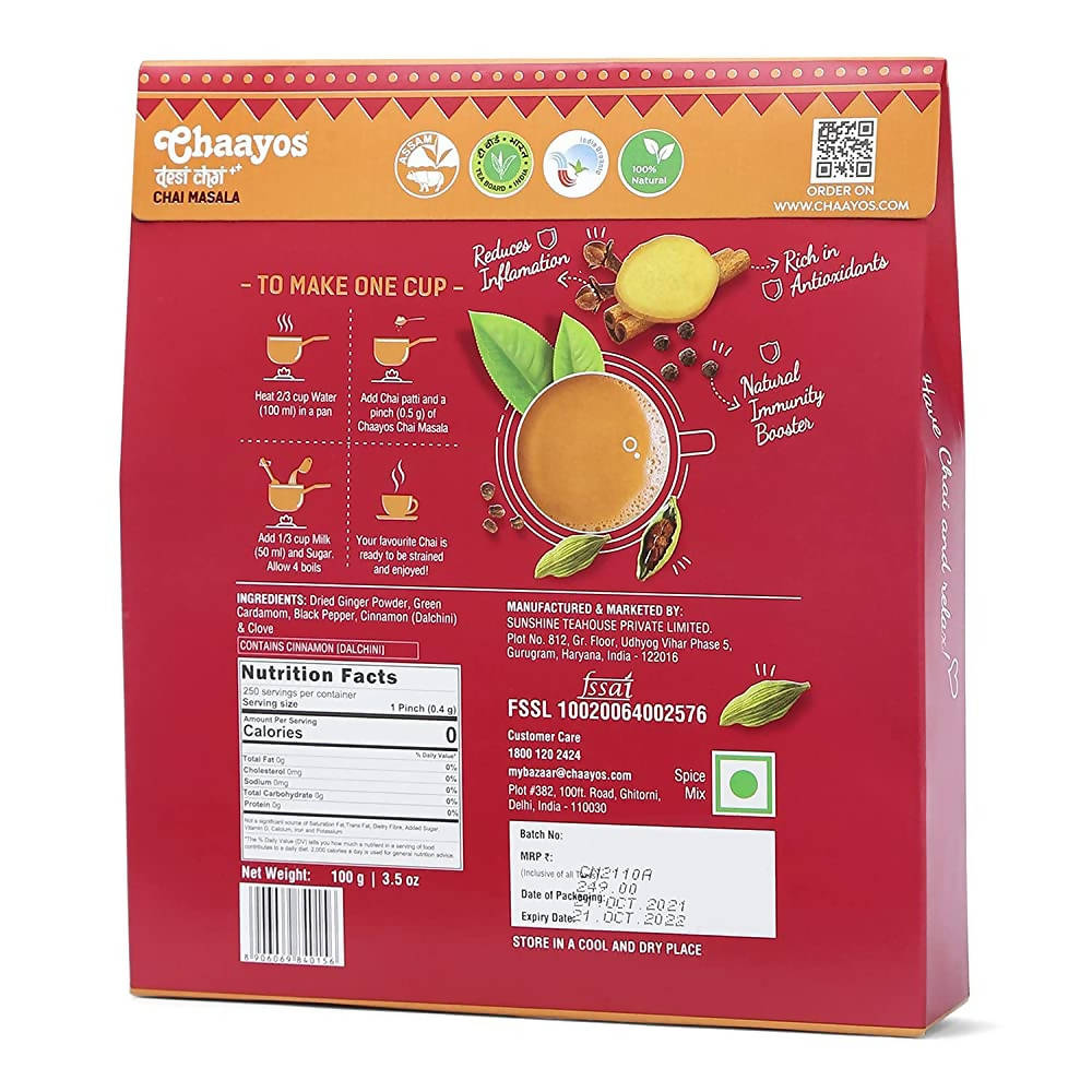 Chaayos Chai Masala Powder Chaayos