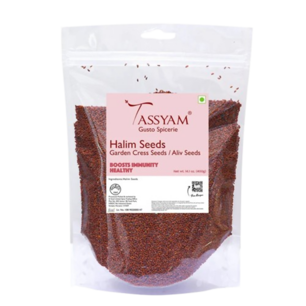 Tassyam Organics Premium Sorted Halim Seeds - Safuron