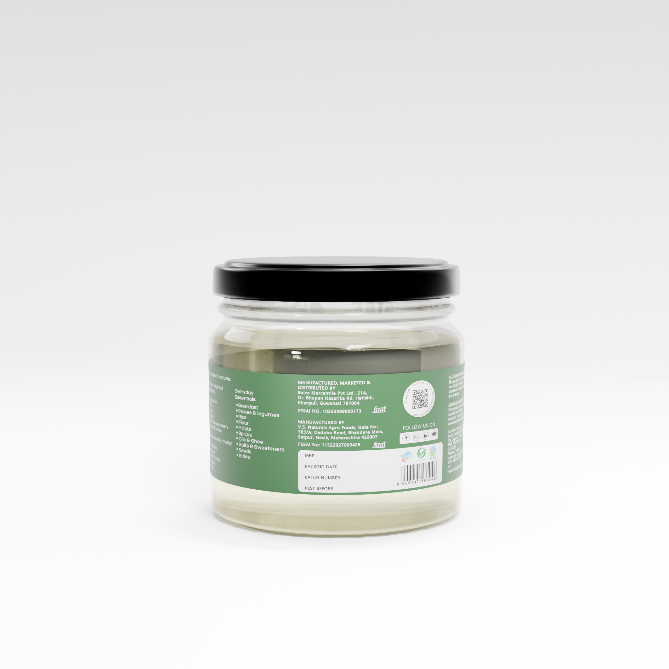 IKAI Organic Cold Pressed Coconut Oil IKAI