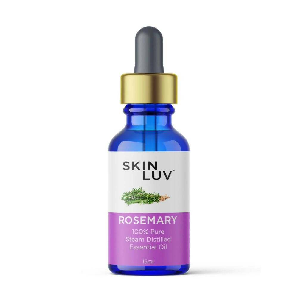 SkinLuv Rosemary Pure & Organic Steam Distilled Essential Oil - Safuron