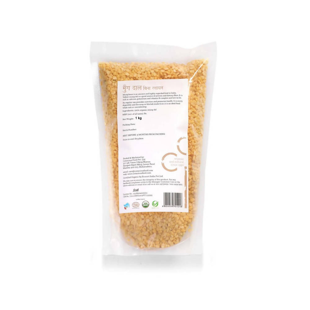 Conscious Food Yellow Lentil Mung Dal Conscious Food