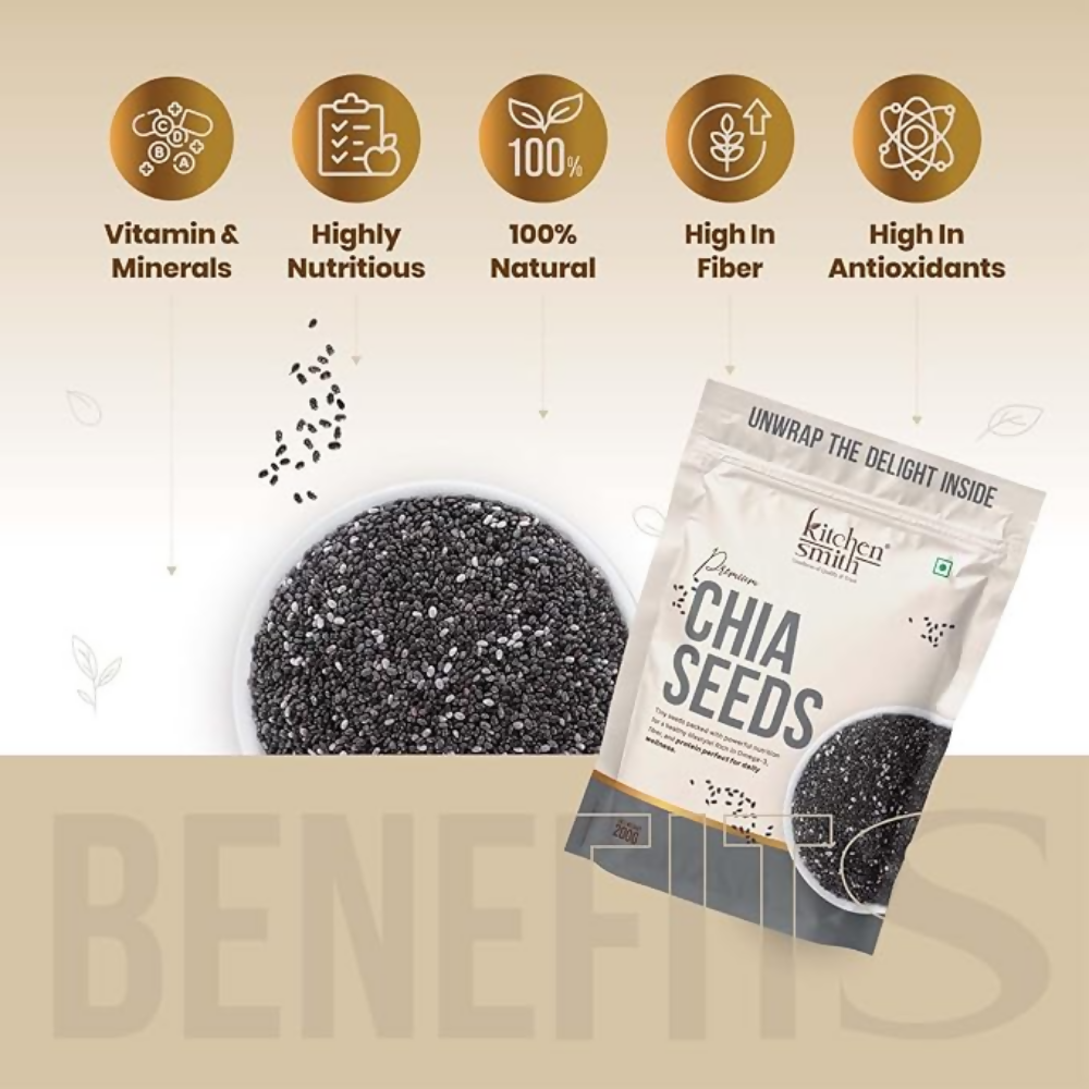 Kitchen Smith Premium Chia Seeds Kitchen Smith