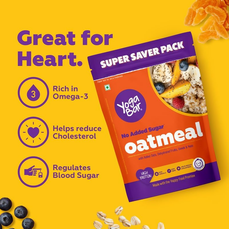 Yoga Bar Oatmeal No Added Sugar Yoga Bar