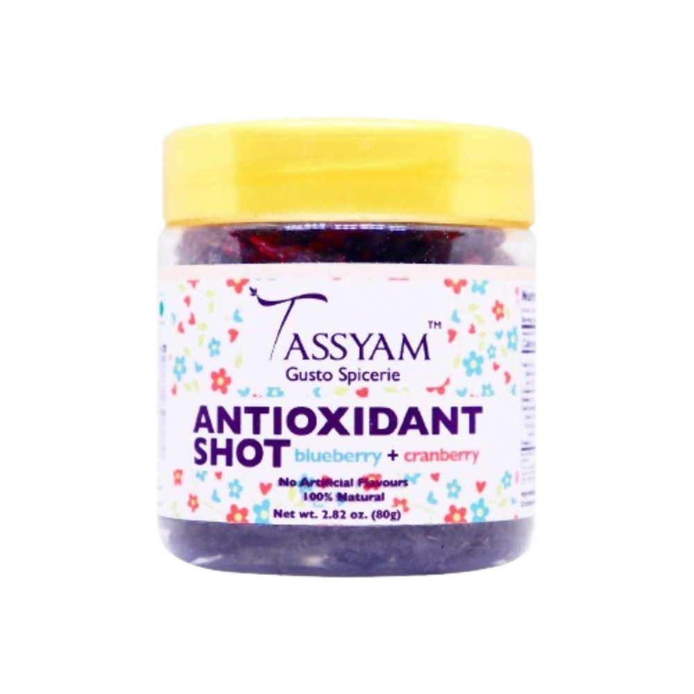 Tassyam Organics Anti Oxidant Berry Shot Blueberry & Cranberry - Safuron