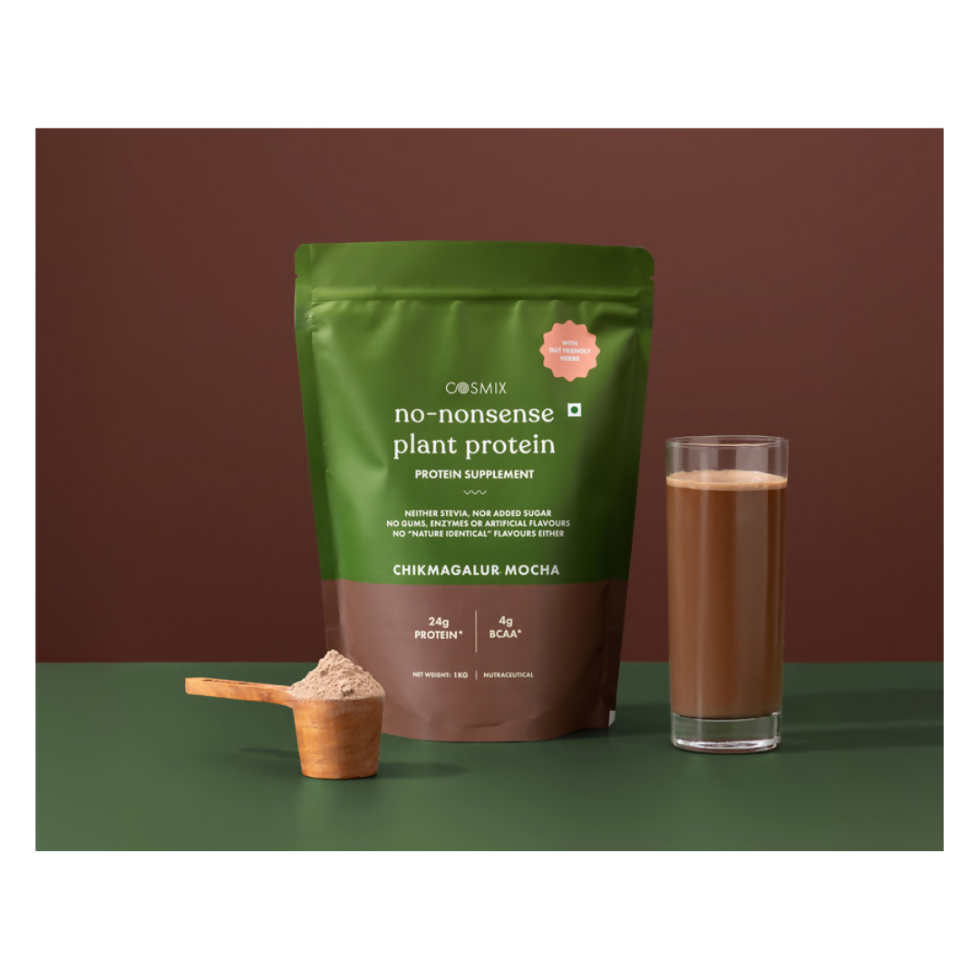 Cosmix No Nonsense Plant Protein Chikmagalur Mocha Cosmix