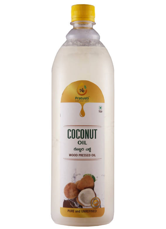 Pratusti Wood Pressed Coconut Oil - Safuron