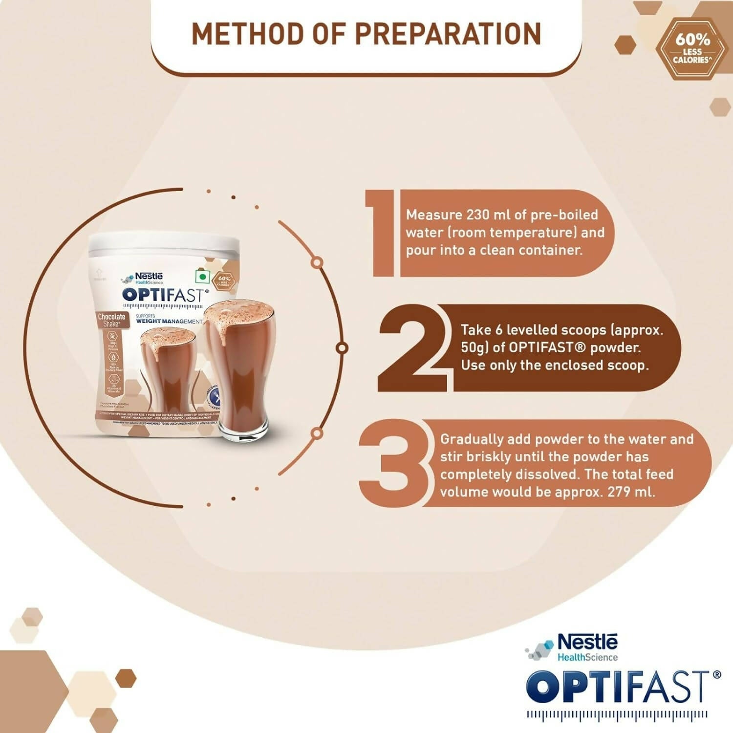 Nestle Optifast Weight Management Shake - Low Calorie Diet, Nutritional Drink, Healthy Weight Management Nestle