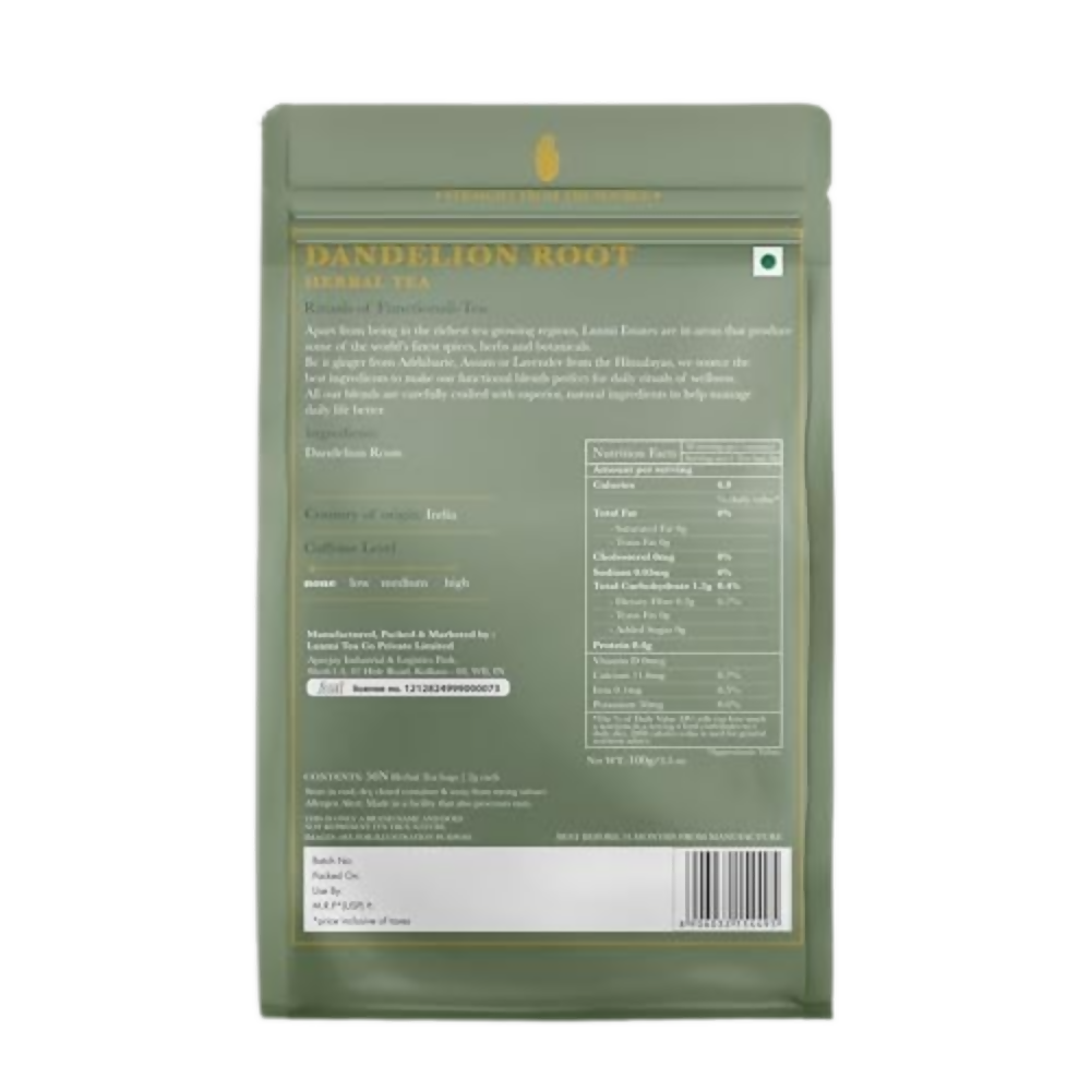Luxmi Estates Pure Dandelion Root – Natural Herbal Infusion Luxmi Estates