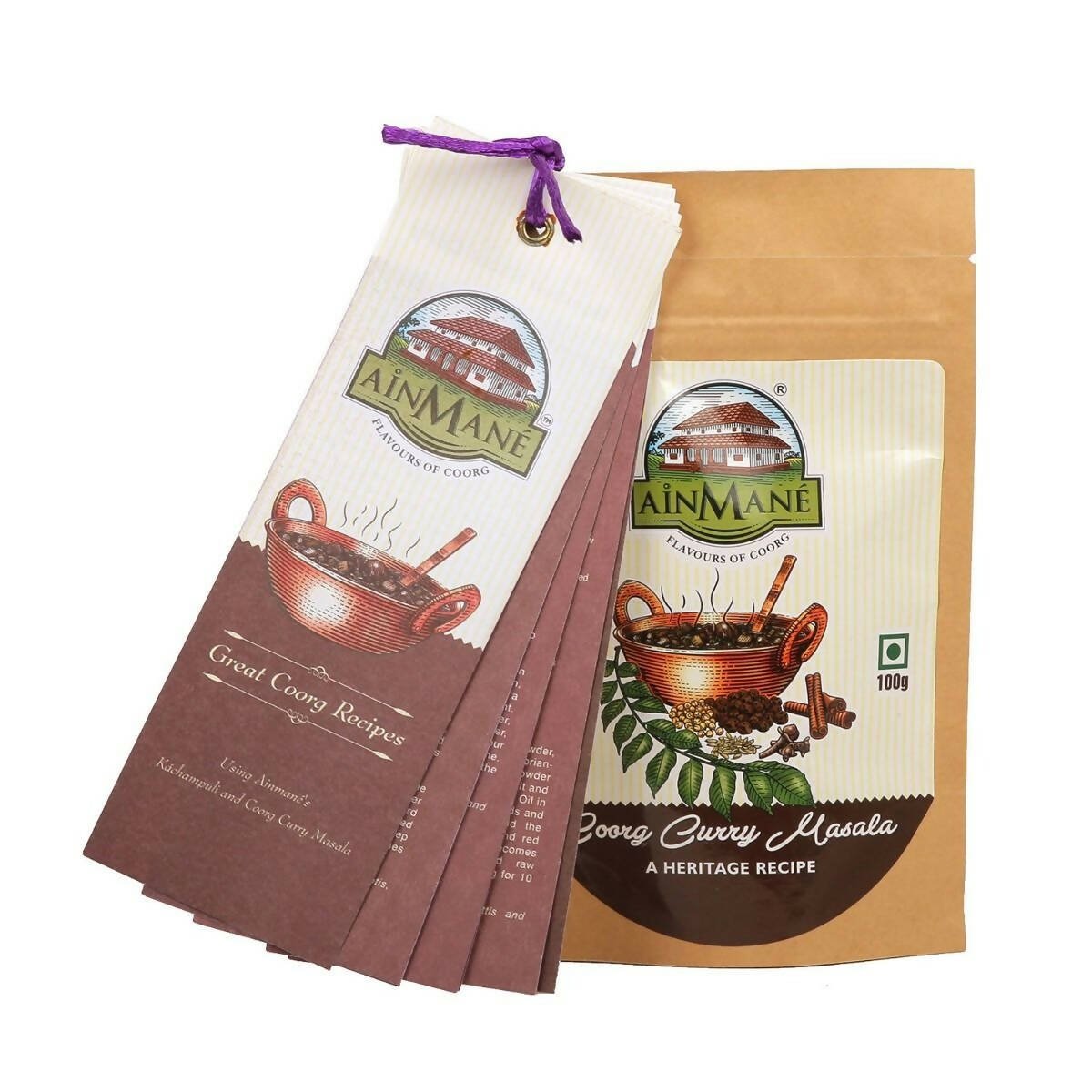 Ainmane Traditional Coorg Curry Masala Ainmane