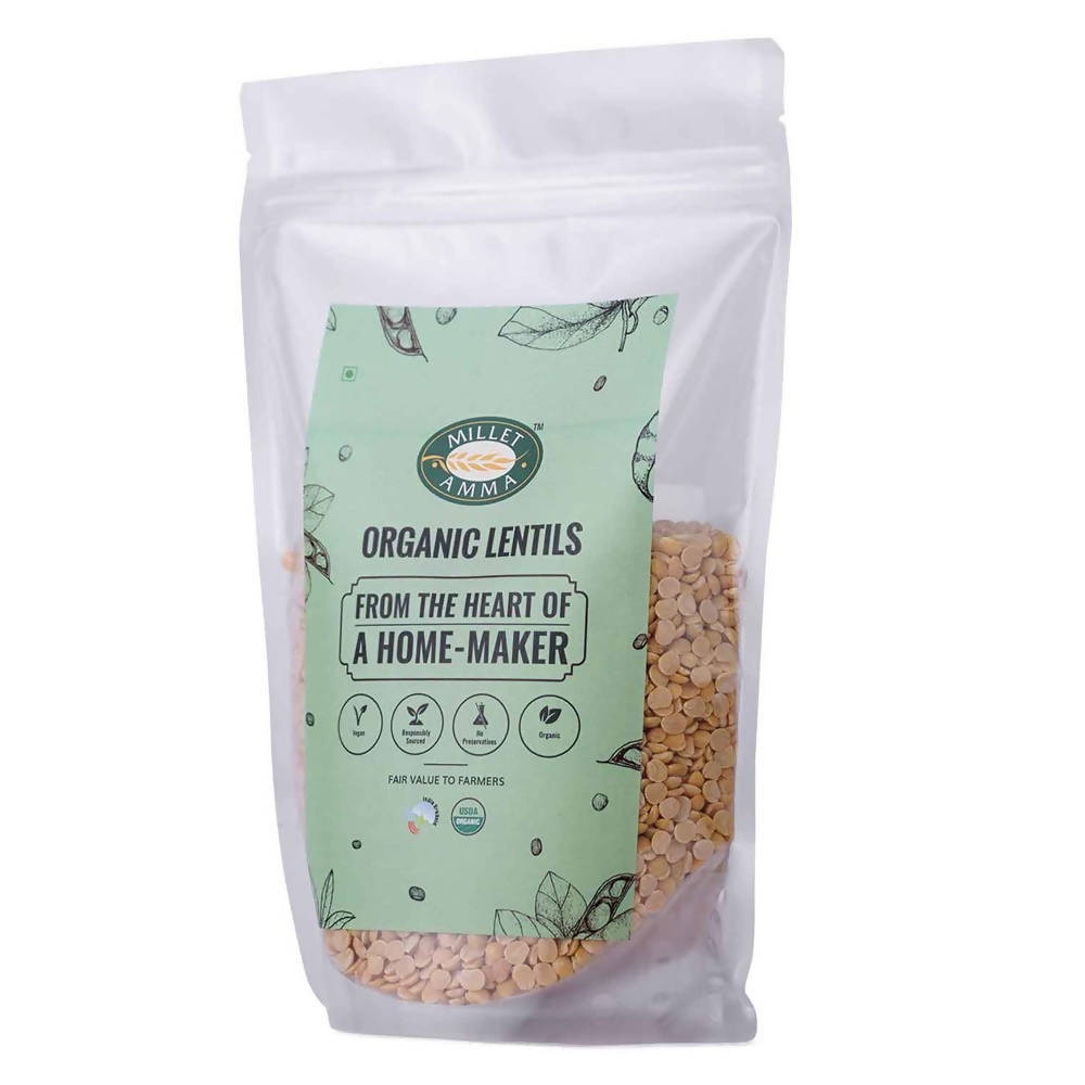 Millet Amma Organic Lentils Toor Dal Millet Amma