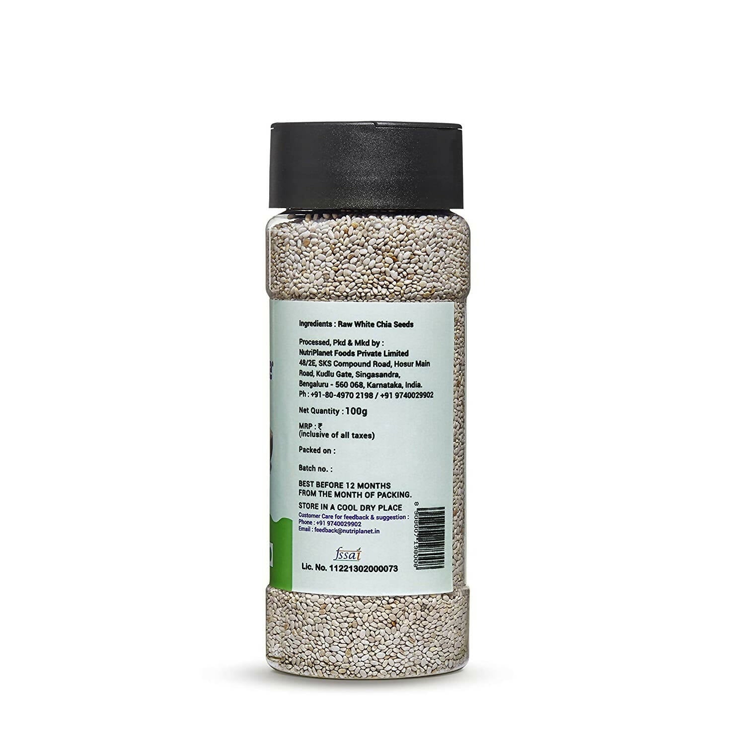 Fulsome Premium White Chia Seeds Fulsome