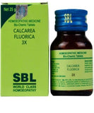 SBL Homeopathy Calcarea Fluorica Biochemic Tablet 3X 25 gm
