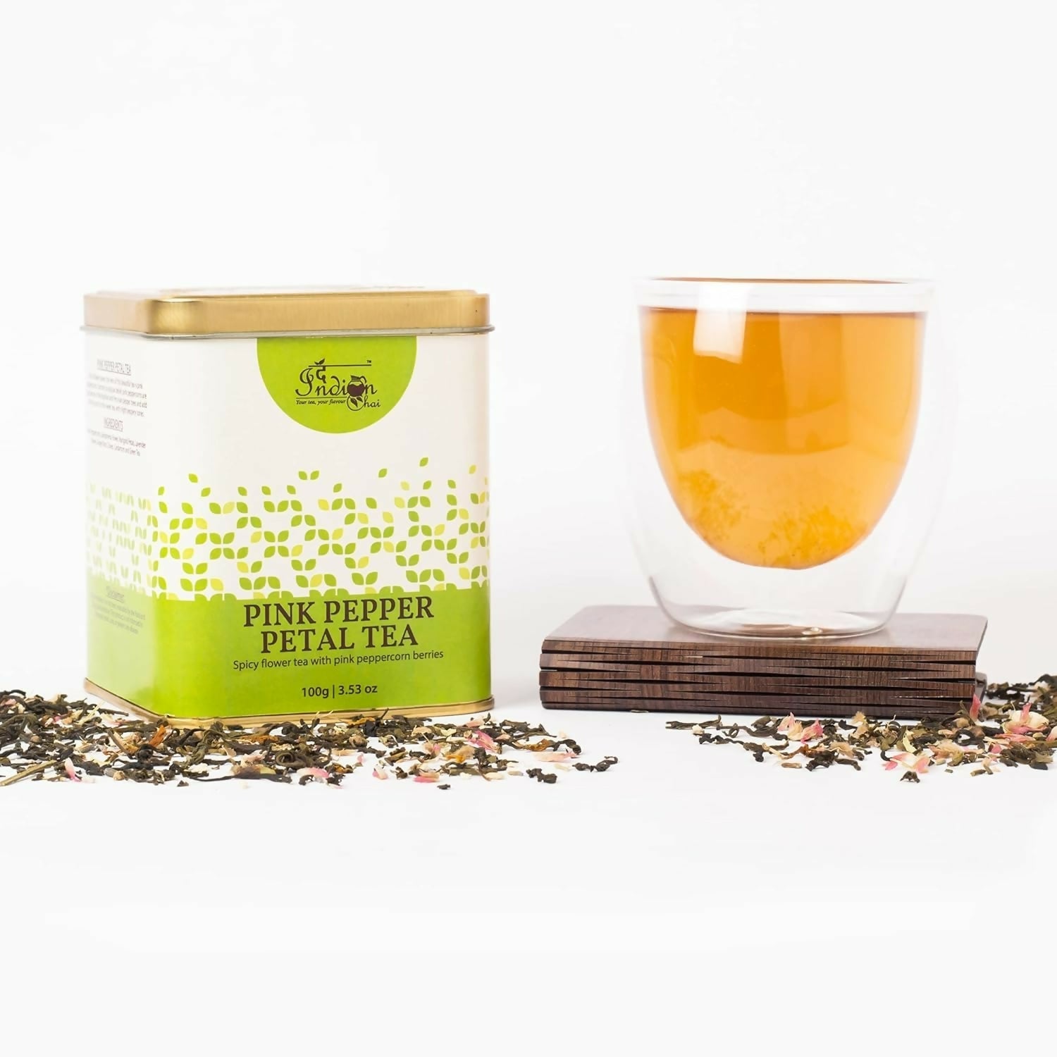 The Indian Chai – Pink Pepper Petal Tea The Indian Chai