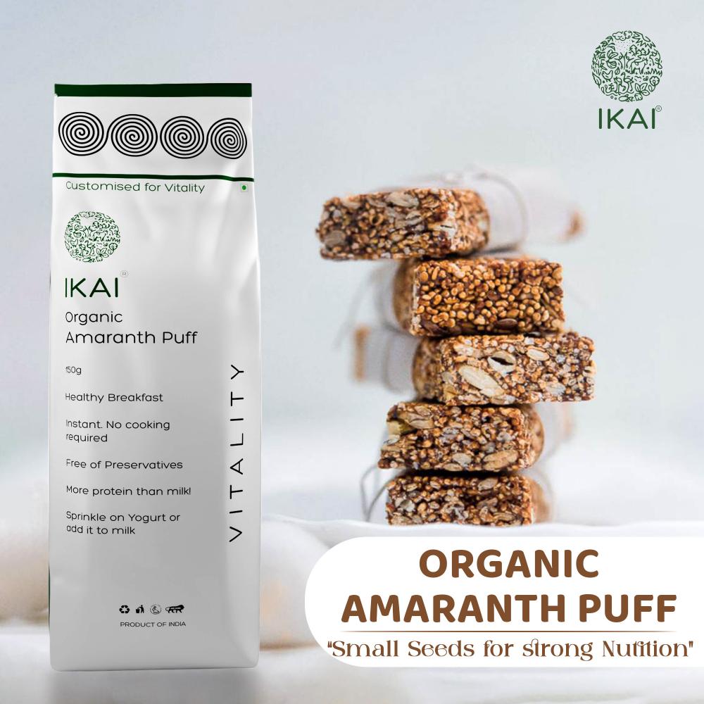 IKAI Organic Amaranth Puff IKAI