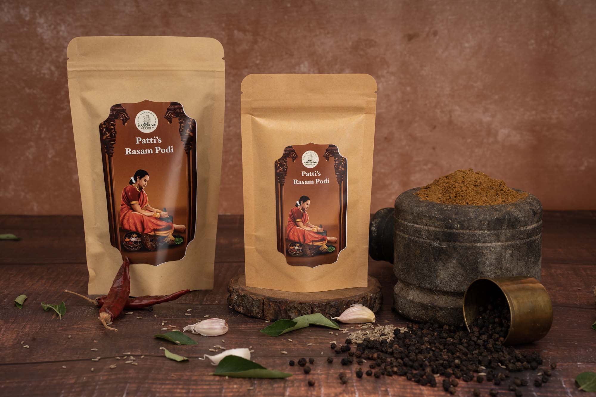 Narchuvai Foods Patti’s Rasam Podi Narchuvai Foods