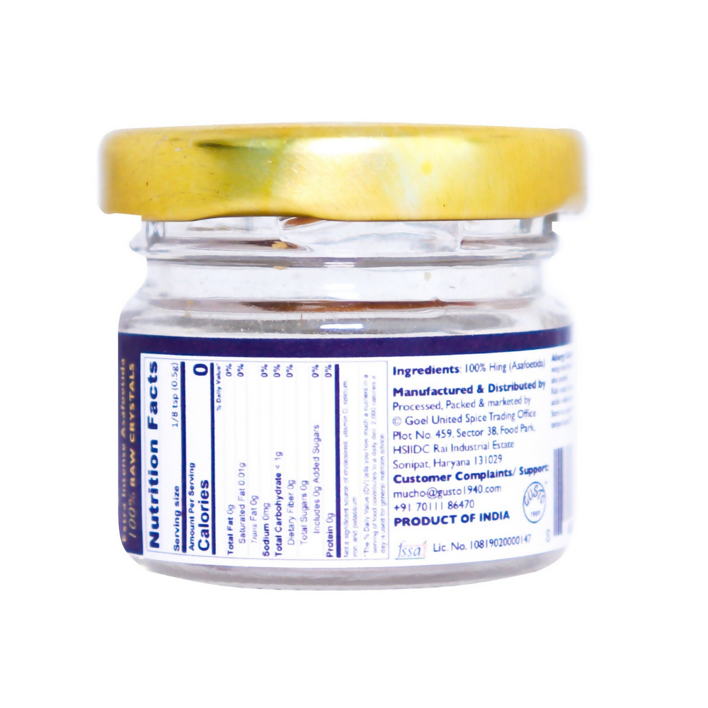 Tassyam Organics Laxmi Chand Strong Raw Hing Crystals Tassyam Organics