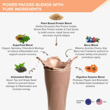 Wellbeing Nutrition Superfood Plant Protein-Dark Chocolate Hazelnut Wellbeing Nutrition