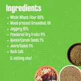 Early Foods Whole Wheat Ajwain Jaggery Teething Sticks Early Foods
