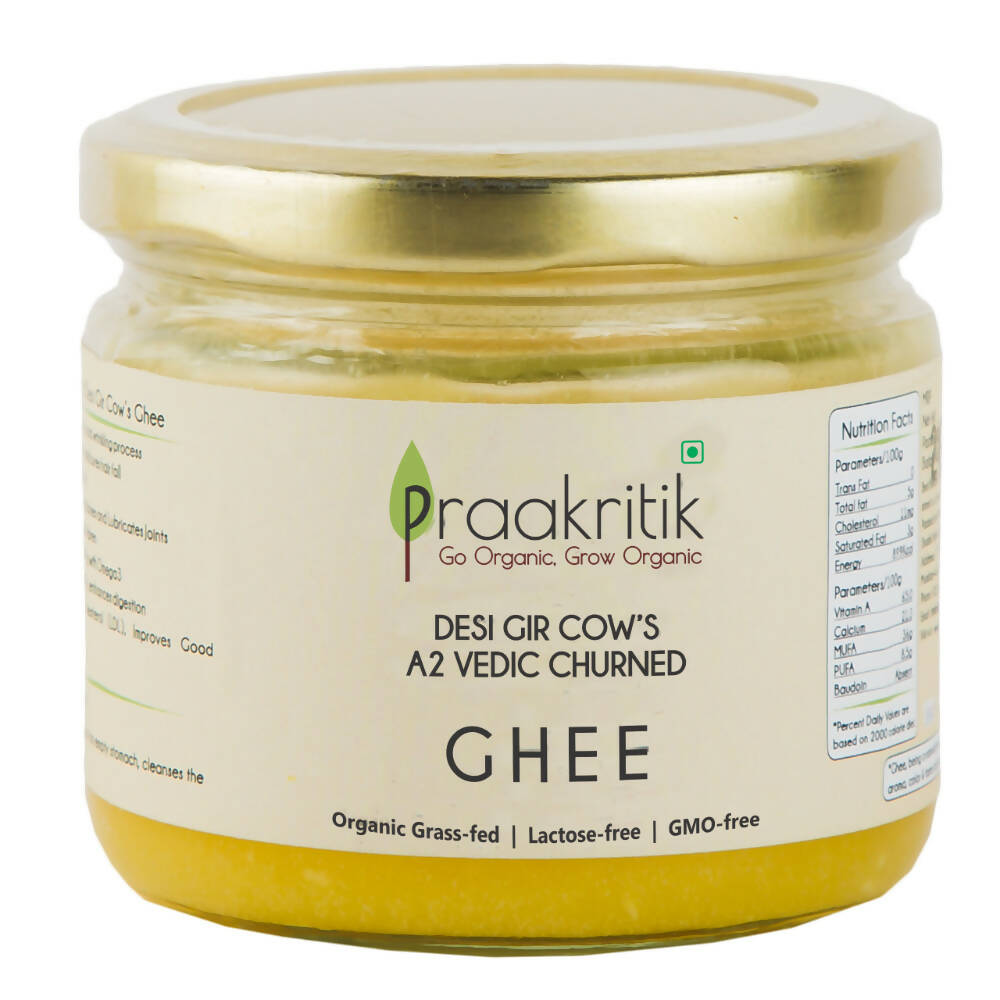 Praakritik Natural Desi Gir Cow A2 Ghee - Safuron