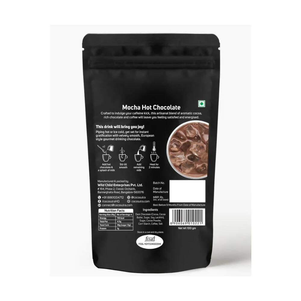 Cocosutra Mocha Hot Chocolate Mix Cocosutra