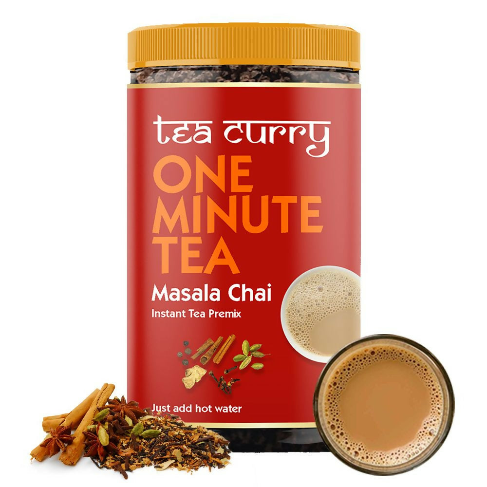 Teacurry Masala Instant Tea Premix - Premium Masala Premix Tea with Real Spices Teacurry