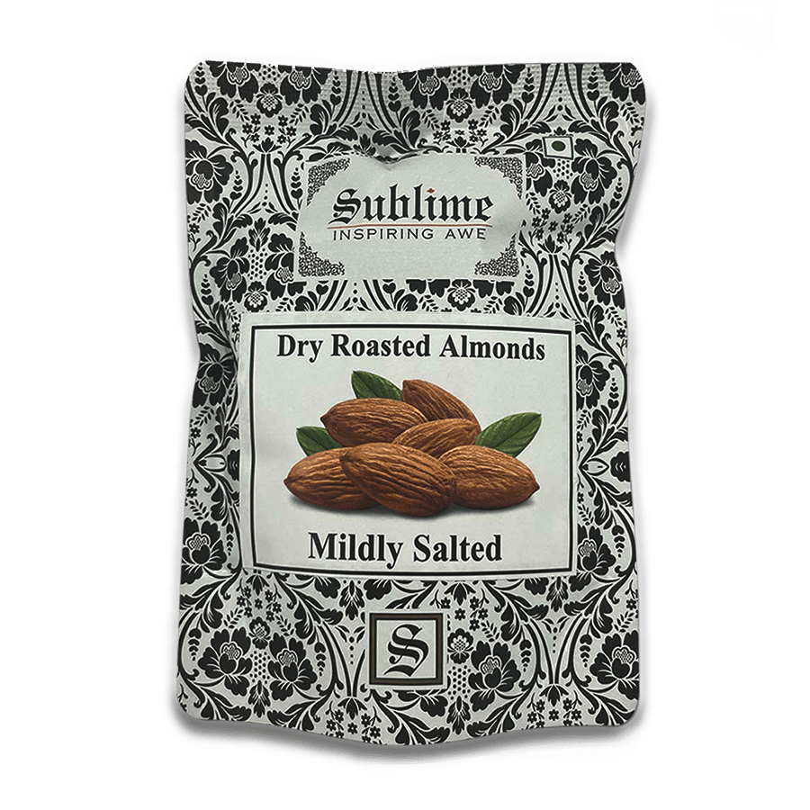 Sublime Inspiring Awe Roasted Almonds Salted - Safuron
