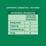 Lipton Pure & Light Green Tea Bags Lipton