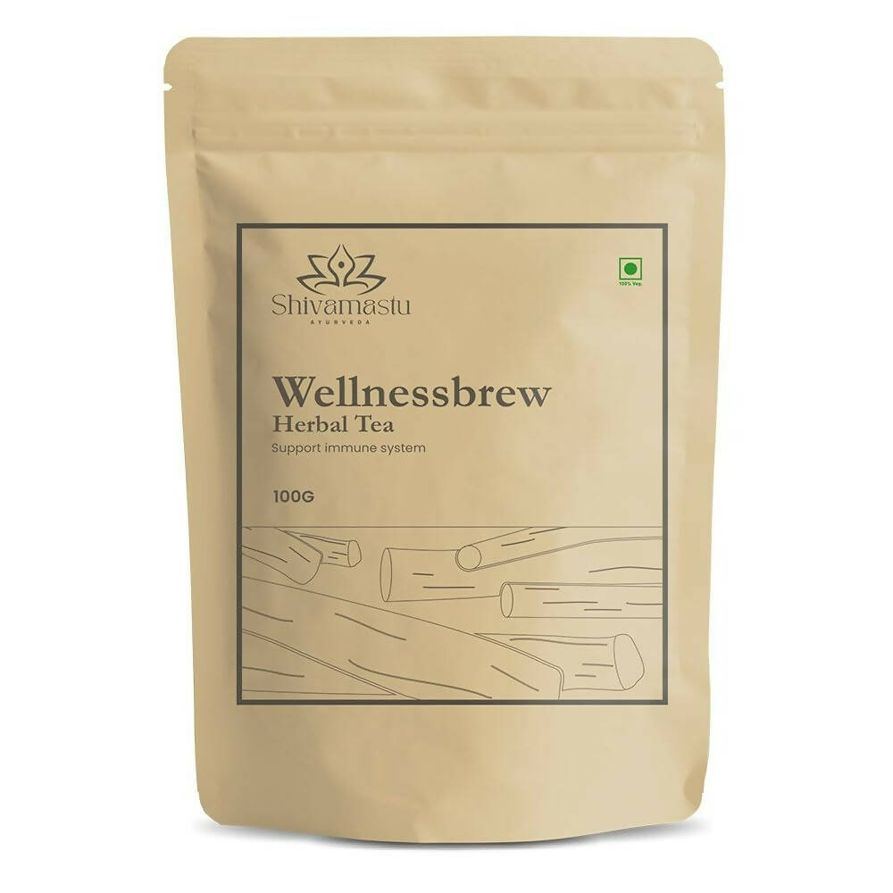 Shivamastu Ayurveda Wellnessbrew Herbal Tea - Safuron