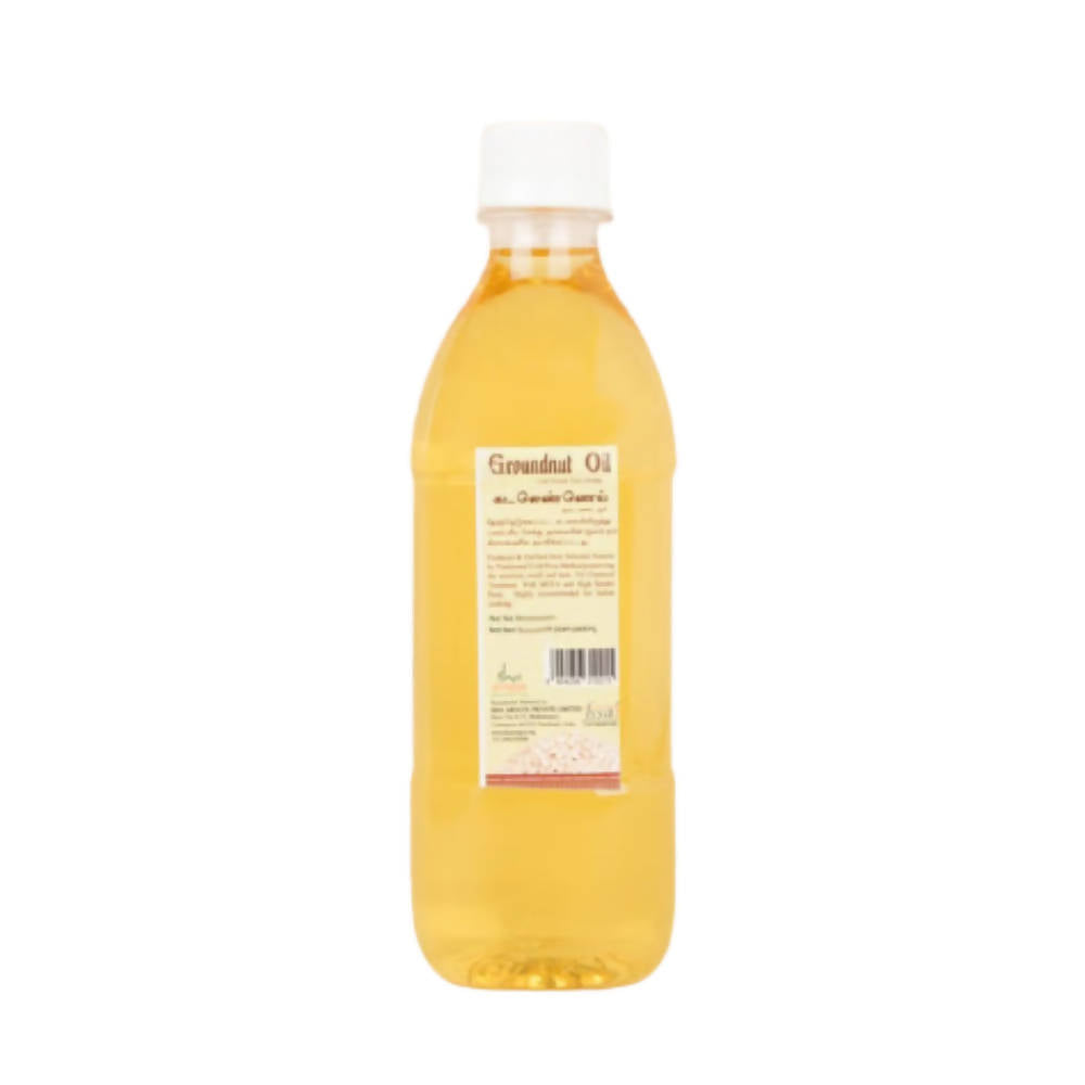 Isha Life Cold Pressed Groundnut Oil - Safuron Naturals