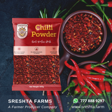 Sreshta Farms Natural Masala Chilli Powder (Kura Karam) Sreshta Farms
