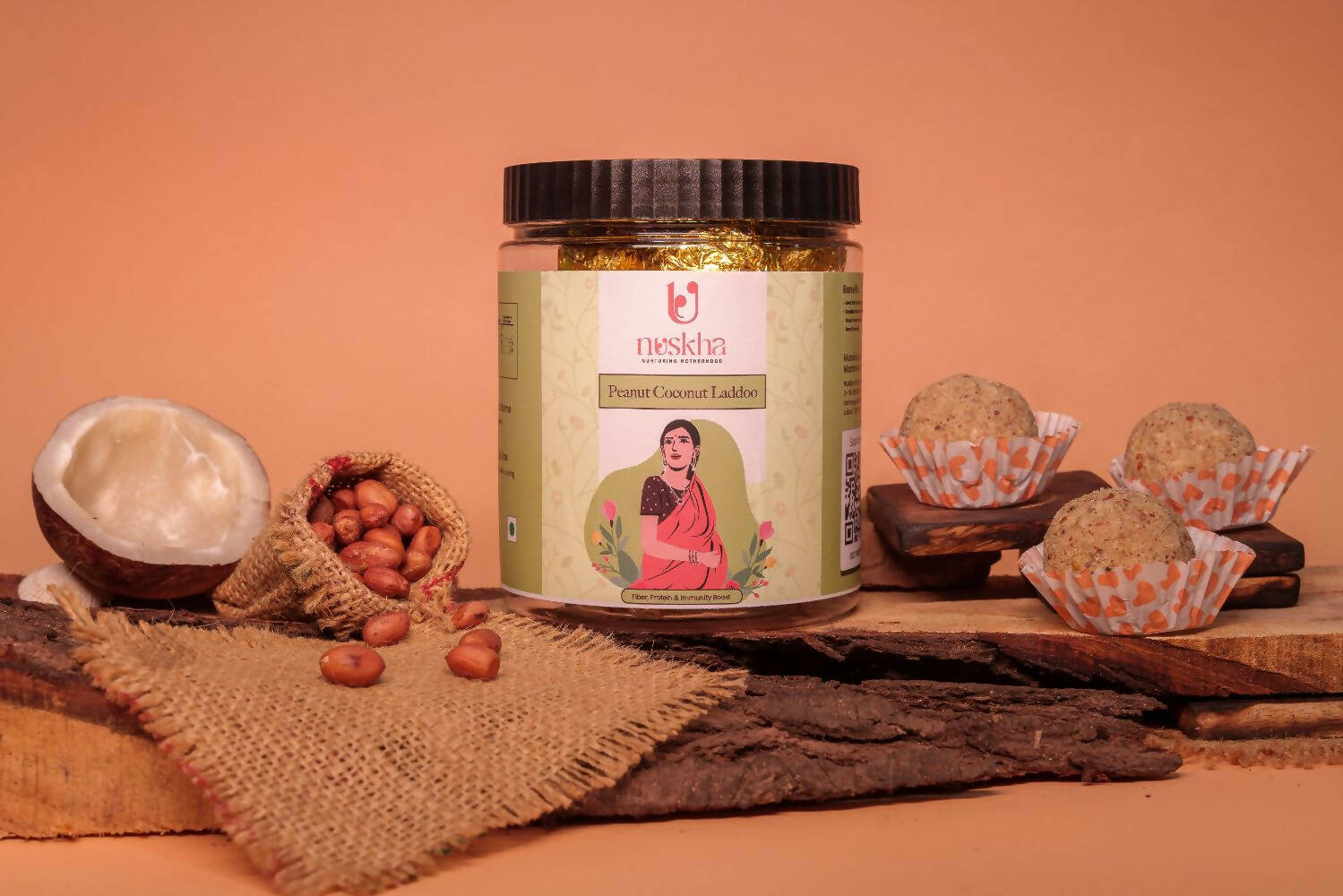 Nuskha Peanut Coconut Laddoo For Pregnancy Nuskha