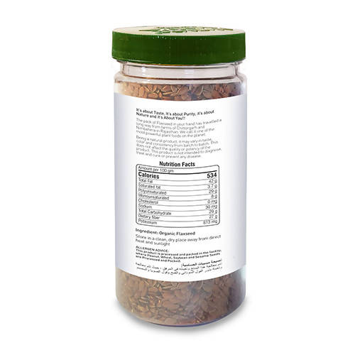 Nature Land Organics Roasted Flaxseed Nature Land Organics