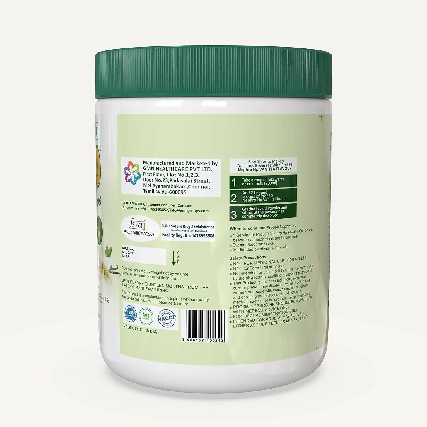 Pro360 Nefro (fka Nephro) HP - Nutritional Supplement Powder Pro360