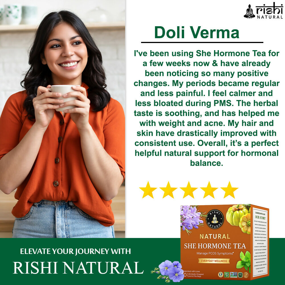 Rishi Natural She Hormone Tea Rishi Natural